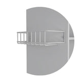 Miki Shinly White Mdf Base with Mdf Top Rolling Kitchen Cart (23.6-in x 14.96-in x 38.58-in)