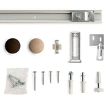 Masonite Livingston 30-in x 80-in White 3-Panel Square Prefinished Molded Composite Bifold Door (Hardware Included)