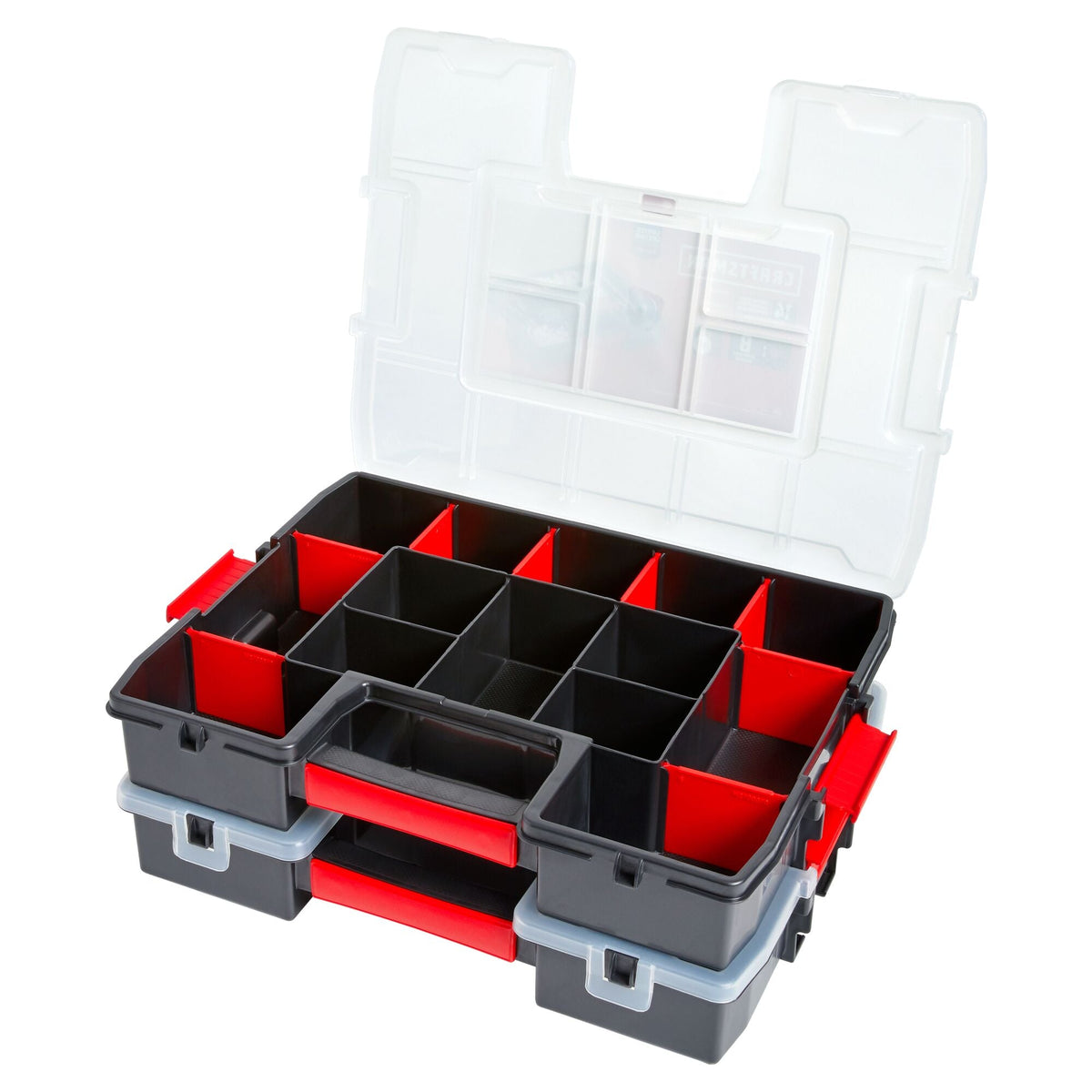 CRAFTSMAN 2-Pack 14-Compartment Plastic Small Parts Organizers