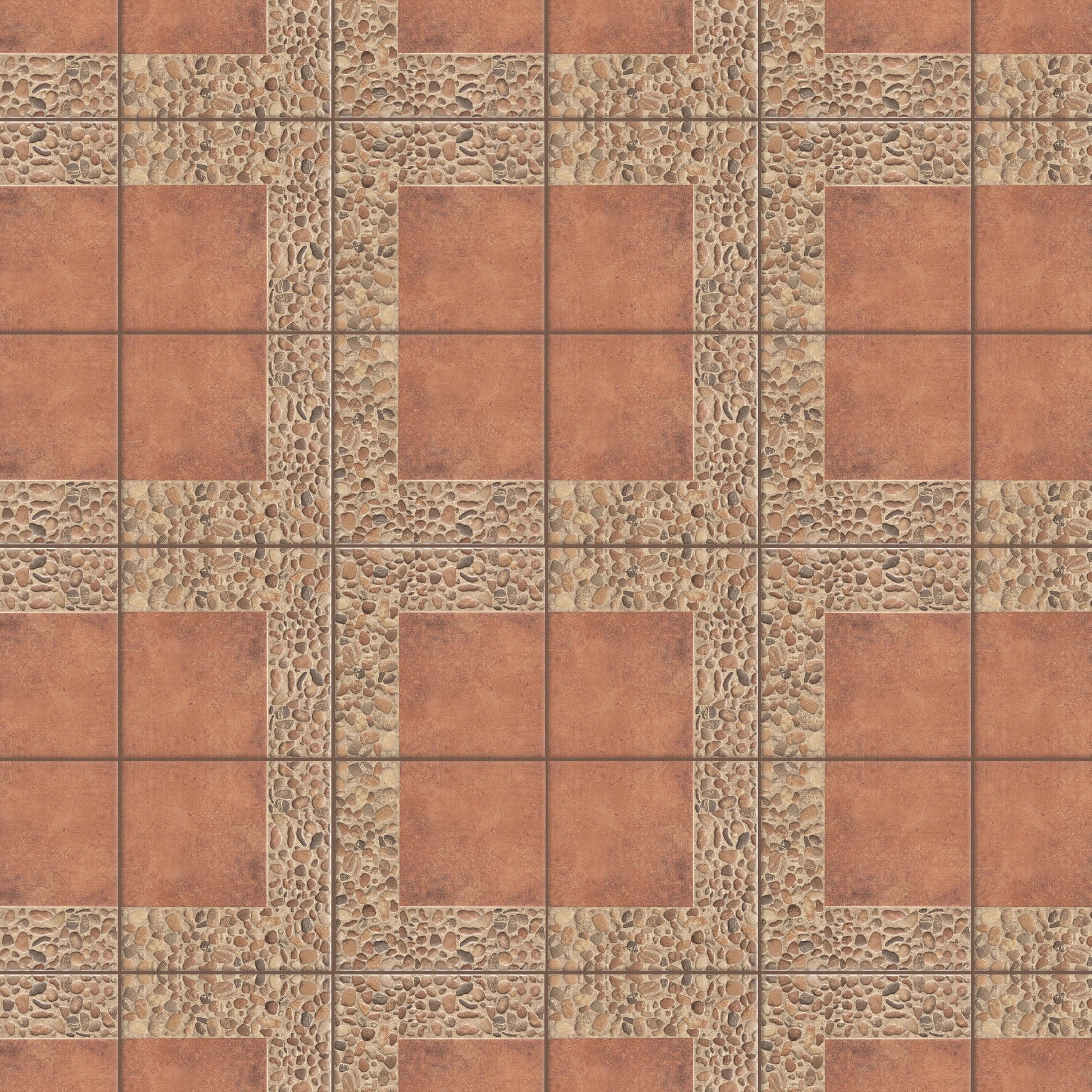 Affinity Tile Castellon Cotto 18-in x 18-in Matte Ceramic Cement look Floor and Wall Tile product image