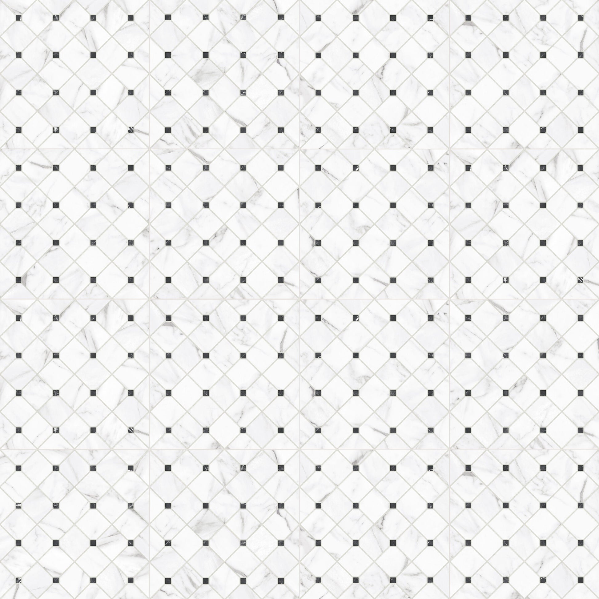 Affinity Tile Tuscany Siena 17-in x 17-in Multi-finish Porcelain Marble look Floor and Wall Tile product image