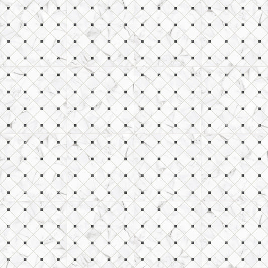 Affinity Tile Tuscany Siena 17-in x 17-in Multi-finish Porcelain Marble look Floor and Wall Tile product image