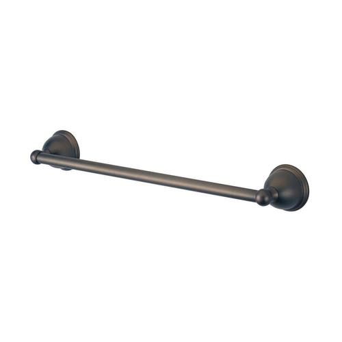 Elements of Design Restoration 24-in Polished Brass Wall Mount Single Towel Bar - Super Arbor