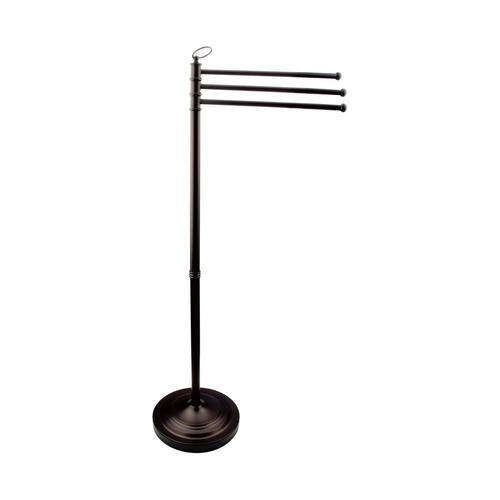 Elements of Design Vintage Chrome Rack Towel Bar (Common: 17-in; Actual: 22.5-in) - Super Arbor