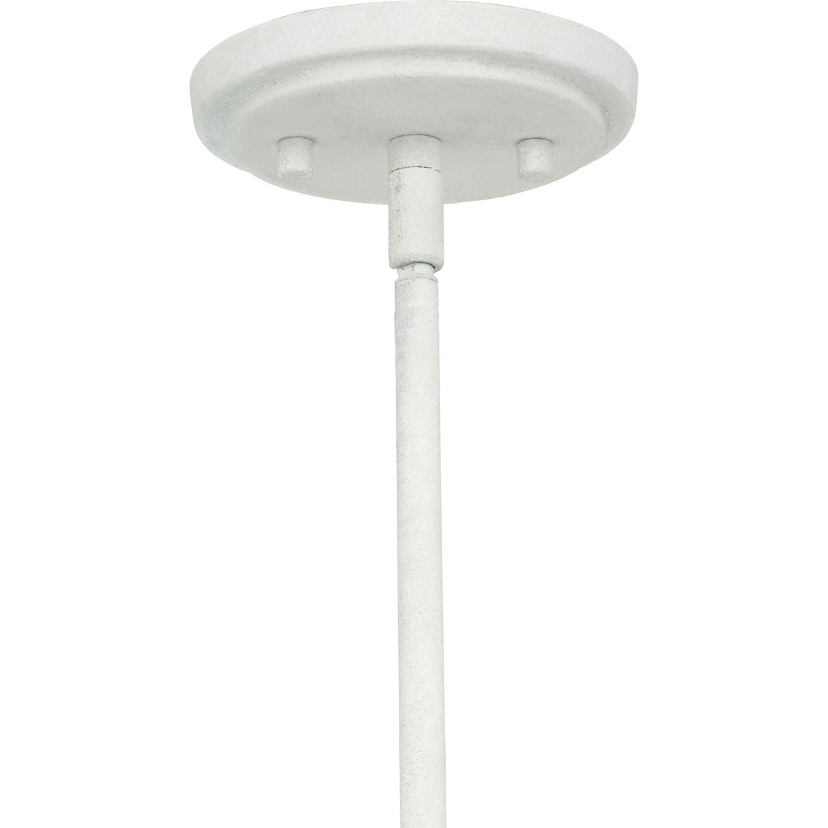 Progress Lighting Pinellas 3-Light White Plaster Modern/Contemporary Opal Glass Tiered Medium Hanging Pendant Light