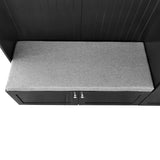 SINOFURN Modern 59-in Black Wood Hall Tree