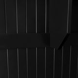 SINOFURN Modern 59-in Black Wood Hall Tree