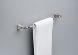 Delta Sawyer 18-in Satin Nickel Wall Mount Single Towel Bar