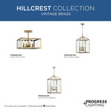 Progress Lighting Hillcrest 4-Light Transitional Chandelier