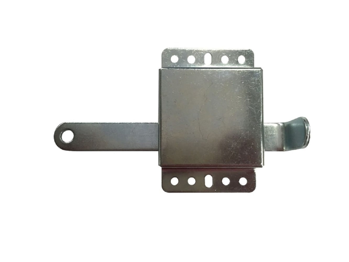 Blue Hawk Zinc Plated Steel Garage Door Bolt Lock, 7-in