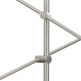 Progress Lighting Cornett 6-Light Brushed Nickel Modern/Contemporary Chandelier