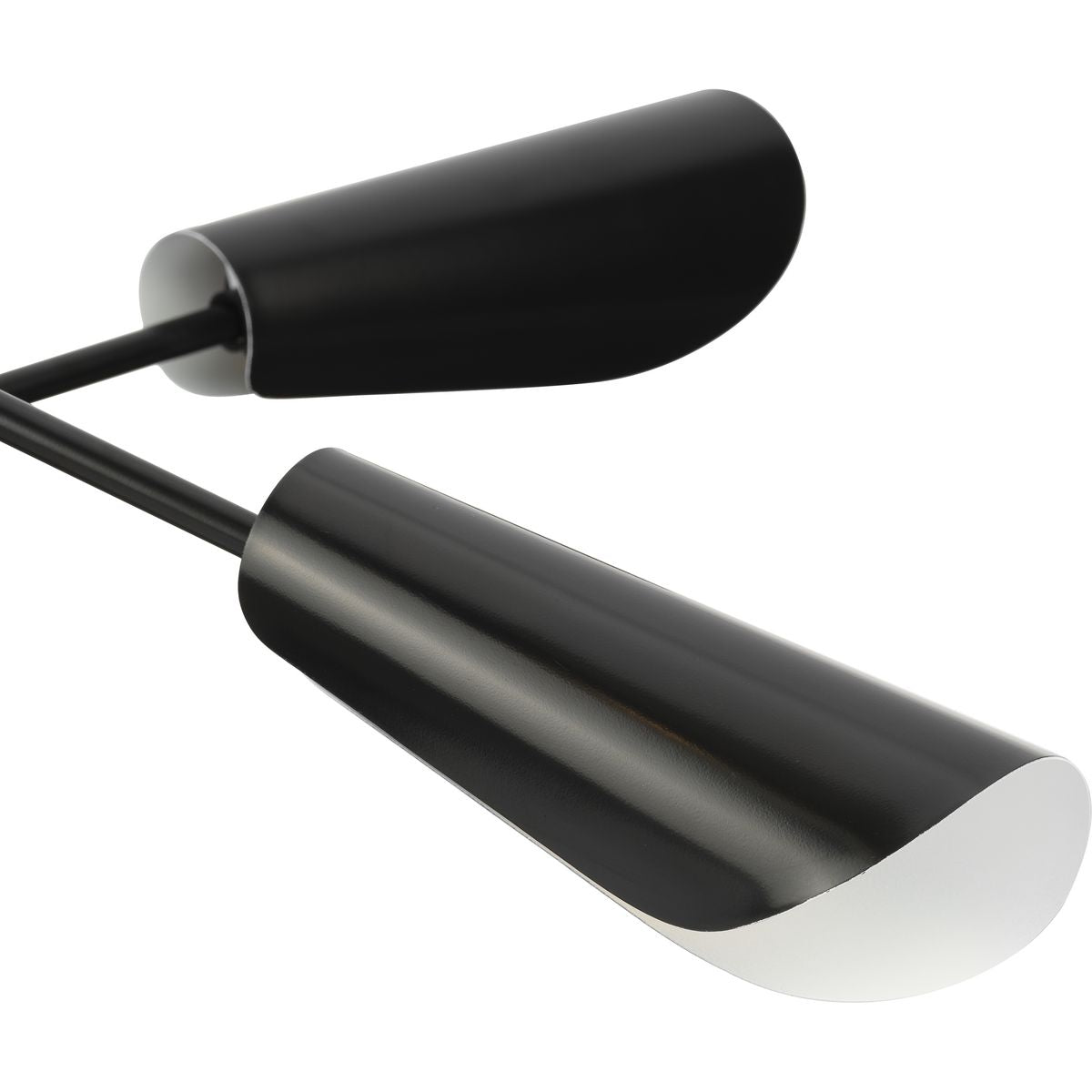 Progress Lighting Cornett 6-Light Matte Black Modern/Contemporary Led Chandelier
