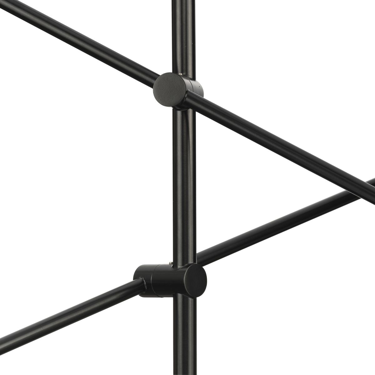 Progress Lighting Cornett 6-Light Matte Black Modern/Contemporary Led Chandelier