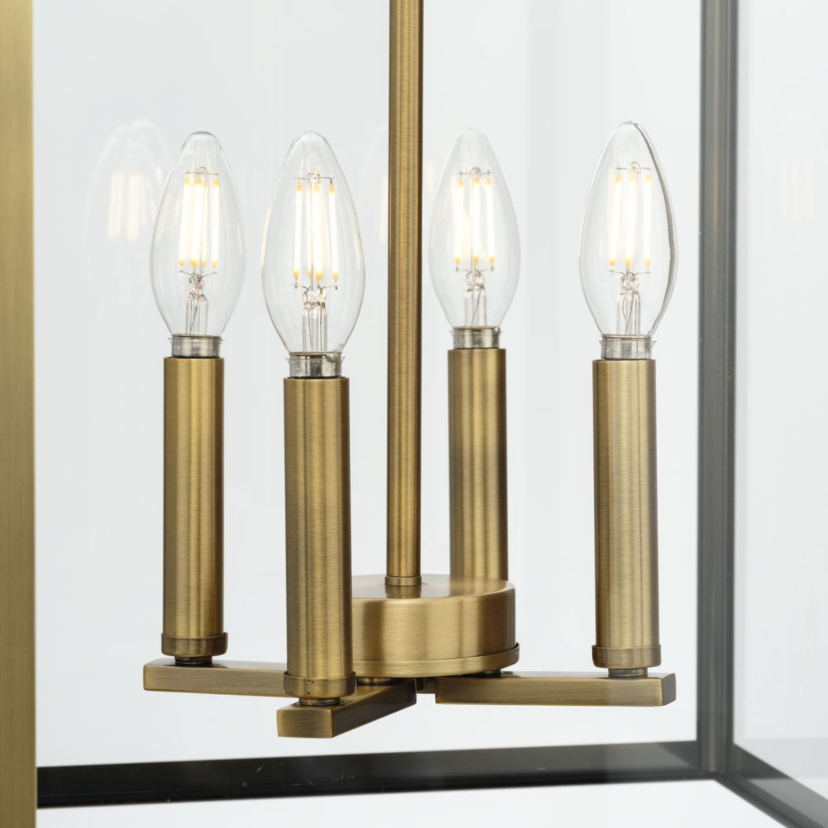 Progress Lighting Hillcrest 4-Light Transitional Chandelier