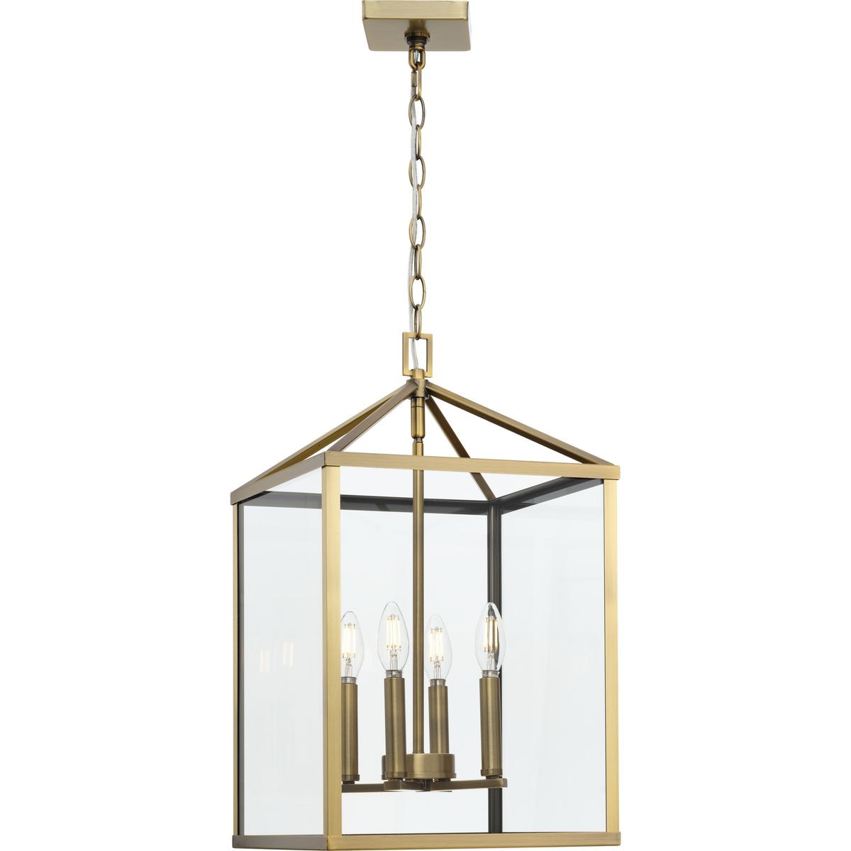 Progress Lighting Hillcrest 4-Light Transitional Chandelier