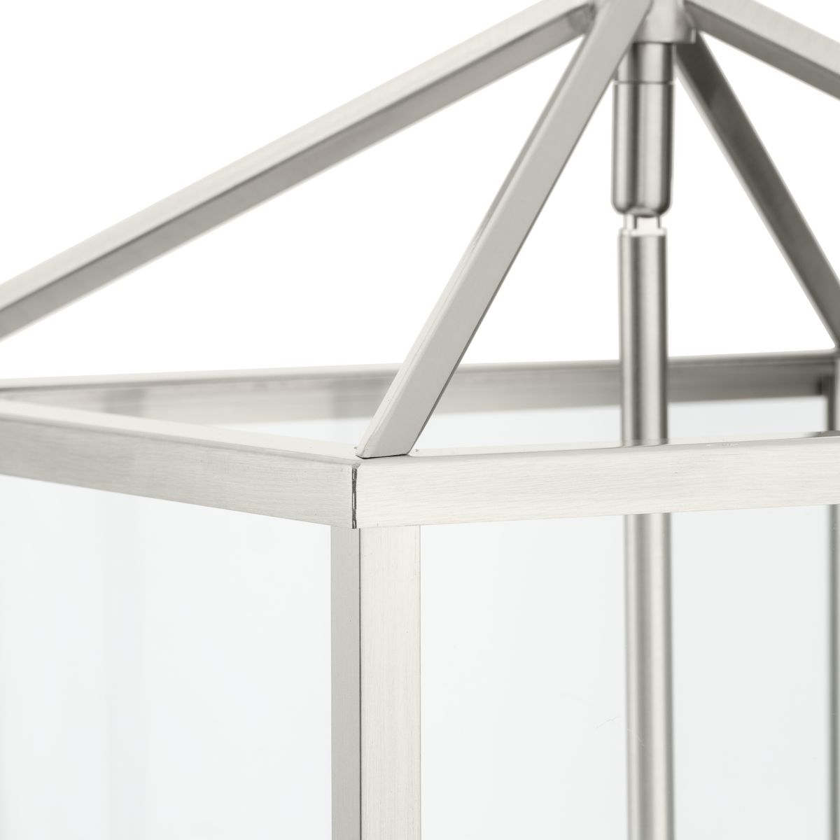 Progress Lighting Hillcrest 4-Light Brushed Nickel Transitional Chandelier