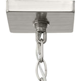 Progress Lighting Hillcrest 4-Light Brushed Nickel Transitional Chandelier