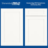 Shenandoah PRO Express Breckenridge 24-in W x 34.5-in H x 24-in D Linen Full Overlay 1-Drawer Base Fully Assembled Plywood Cabinet (Recessed Panel Shaker Style)