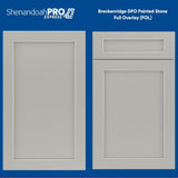 Shenandoah PRO Express Breckenridge 21-in W x 34.5-in H x 24-in D Stone Full Overlay 1-Drawer Base Fully Assembled Plywood Cabinet (Recessed Panel Shaker Style)