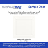 Shenandoah PRO Express Breckenridge 30-in W x 34.5-in H x 24-in D Linen Full Overlay 1-Drawer Base Fully Assembled Plywood Cabinet (Recessed Panel Shaker Style)