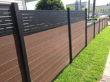 Infinity Euro 6-ft H x 6-ft W King Cedar Privacy Composite Fence Panel