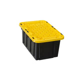27 Gal. Tough Storage Bin in Black - Super Arbor