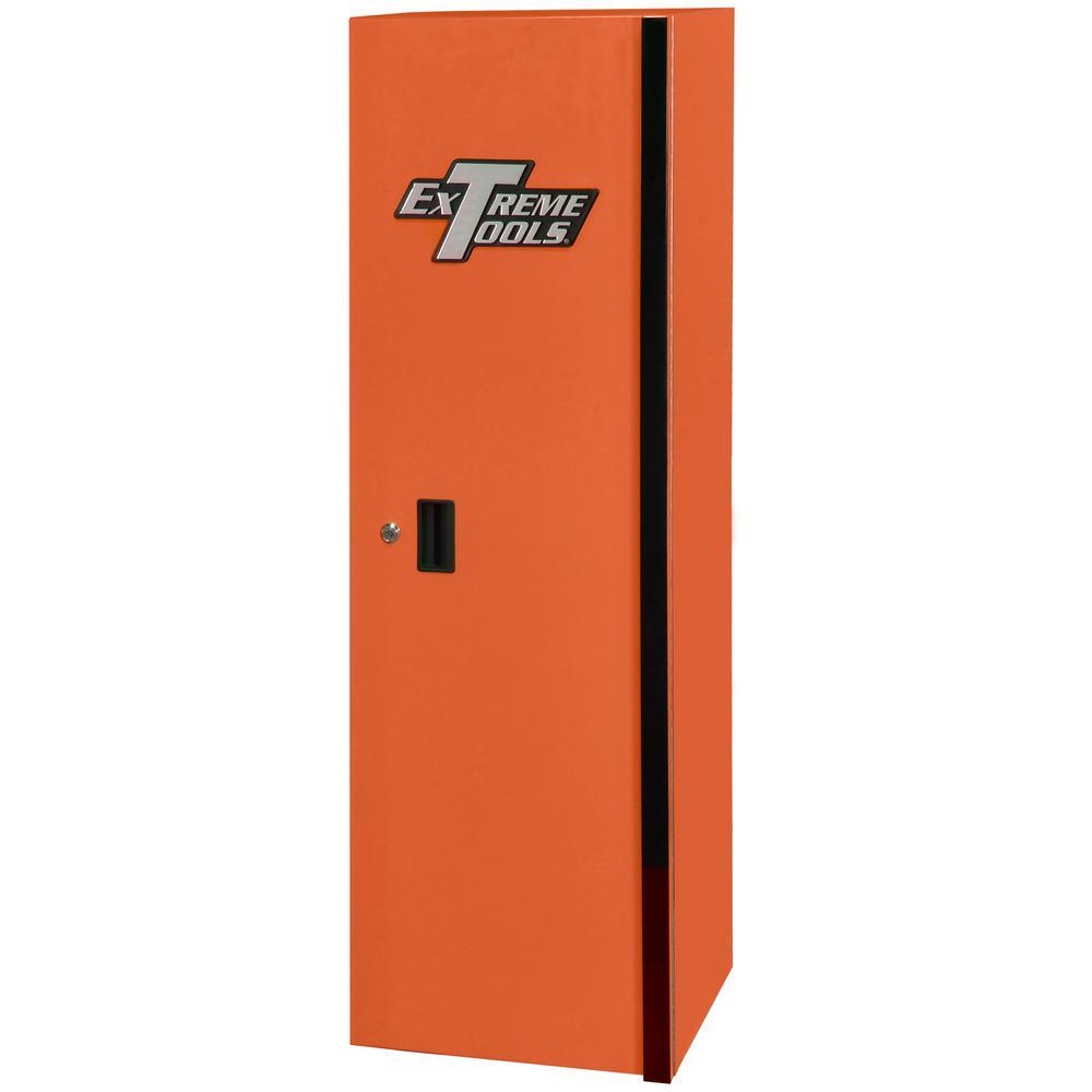 19 in. 3-Drawer Side Orange Tool Chest with Black Handles and Trim - Super Arbor