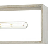 Progress Lighting Boundary 4-Light Brushed Nickel Modern/Contemporary Chandelier