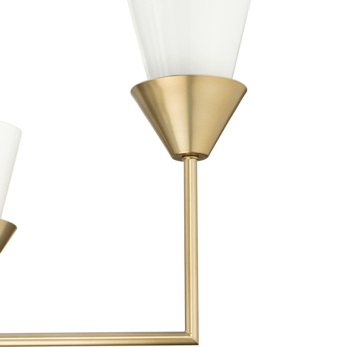 Progress Lighting Pinellas 6-Light Gold Modern/Contemporary Chandelier