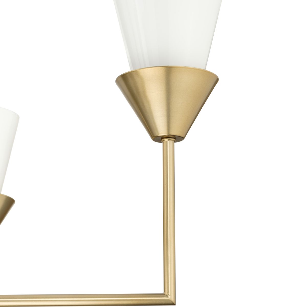 Progress Lighting Pinellas 8-Light Gold Modern/Contemporary Chandelier