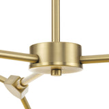 Progress Lighting Haas 6-Light Brushed Bronze Mid-century Chandelier