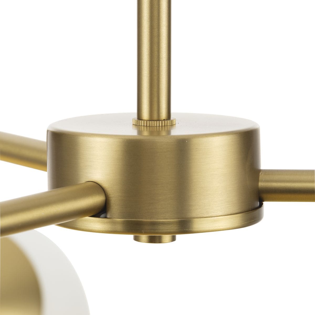 Progress Lighting Haas 6-Light Brushed Bronze Mid-century Chandelier