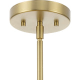 Progress Lighting Haas 6-Light Brushed Bronze Mid-century Chandelier