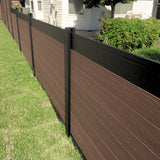 Infinity Euro 4-ft H x 6-ft W King Cedar Privacy Composite Fence Panel