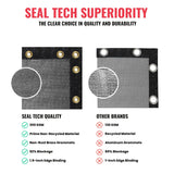 SEALTECH 5-ft H x Gray Non-Recycled Polypropylene Chain Link Fence Screen