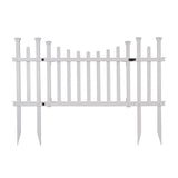 Zippity Outdoor Products Madison 2.5-ft H x 5-ft W White Vinyl Scallop Fence Gate Kit (Unassembled)