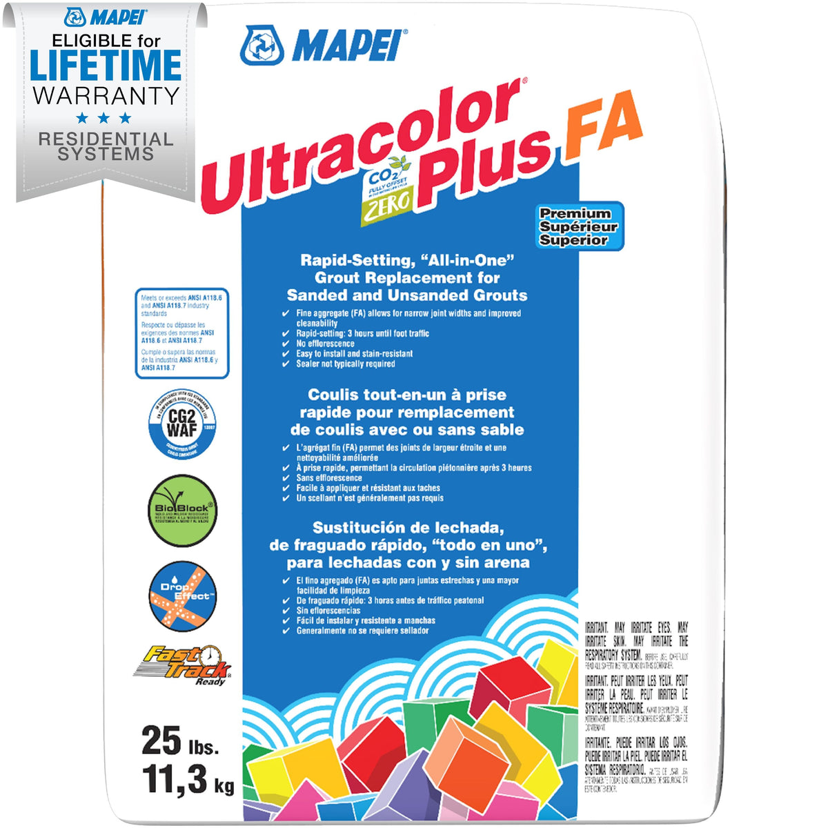 MAPEI Ultracolor Plus FA Grout, Sandstorm #5225 – 25 lbs