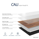 CALI Aqua Tough XL Island Acacia 20-mil x 9-in W x 60-in L Waterproof Interlocking Luxury Vinyl Plank Flooring