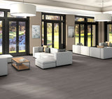 Shaw Boundless 8 Paradise Gray 8-mil x 7-in W x 48-in L Waterproof Glue Down Luxury Vinyl Plank Flooring (34.98-sq ft/ Carton)
