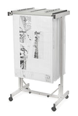 AdirOffice Expandable Blueprint Mobile Plan Center, Grey
