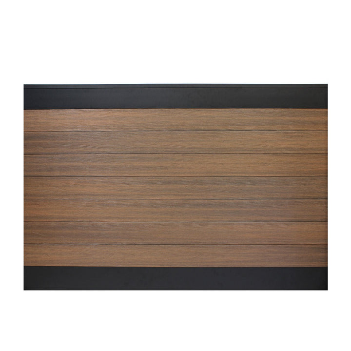 Infinity Euro 4-ft H x 6-ft W King Cedar Privacy Composite Fence Panel