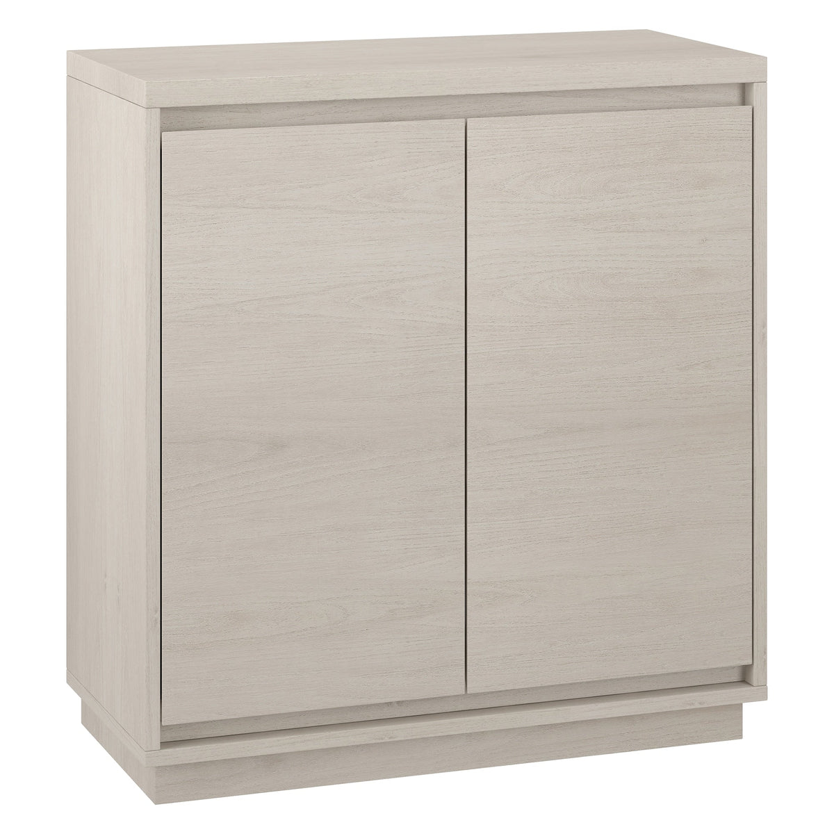 Hailey Home Presque Alder White 2-Shelf Office Cabinet