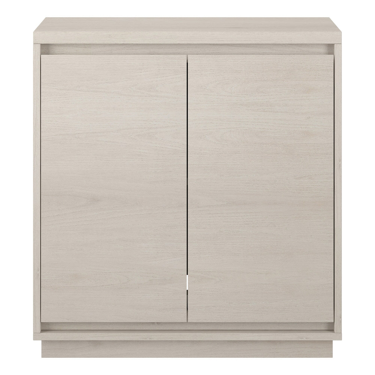 Hailey Home Presque Alder White 2-Shelf Office Cabinet