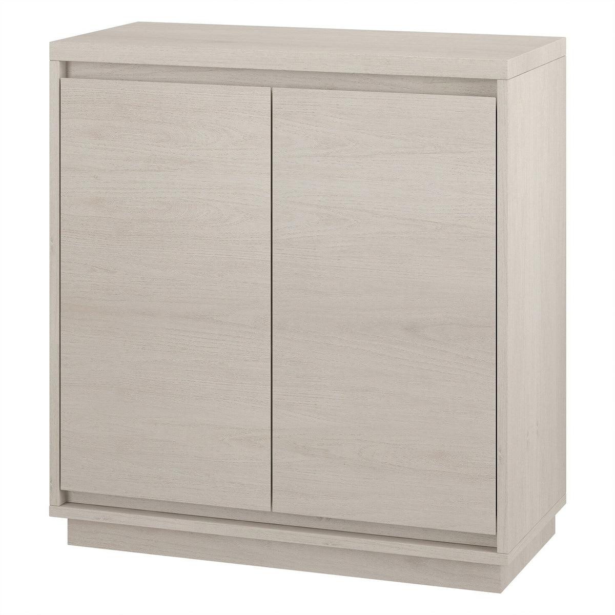 Hailey Home Presque Alder White 2-Shelf Office Cabinet