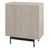 Hailey Home Whitman Alder White 2-Shelf Office Cabinet