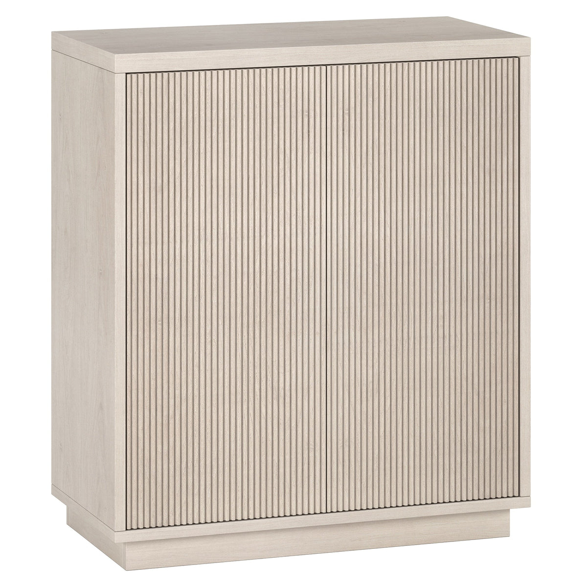Hailey Home Alston Alder White 2-Shelf Office Cabinet