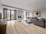 CALI Hardwoods Meritage 9.5-in Sauvignon Oak Wirebrushed Engineered Hardwood Flooring (34.1-sq ft/carton)