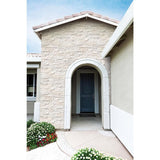 MSI Arctic White Ledger Panel 6 in. x 24 in. Natural Marble Wall Tile (10 cases / 60 sq. ft. / pallet)
