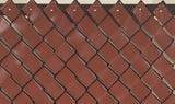 Pexco 1-3/8-in W Redwood Ldpe Chain Link Fence Slat