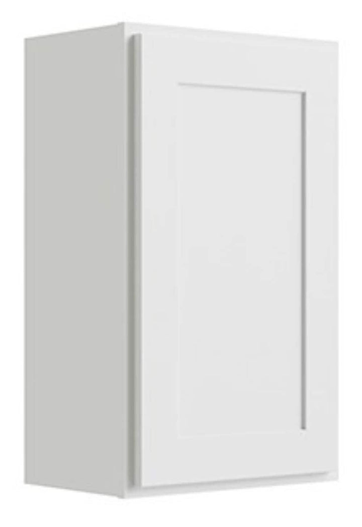 RELIABILT Parkstone 21-in W x 30-in H x 12-in D White Wall Fully Assembled Plywood Cabinet (Shaker Door Style)